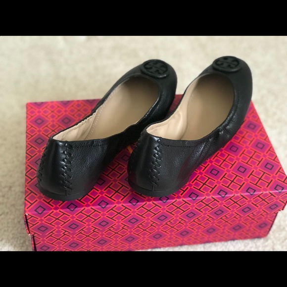 💕💕Tory Burch Allie Ballet- Capri Leather - Picture 5 of 8